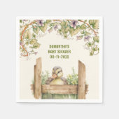 Babydusche Serviette (Vorderseite)