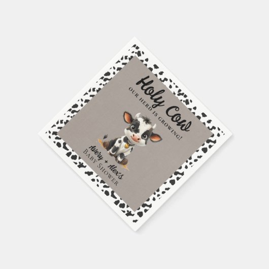 Babydusche Serviette (Ecke)