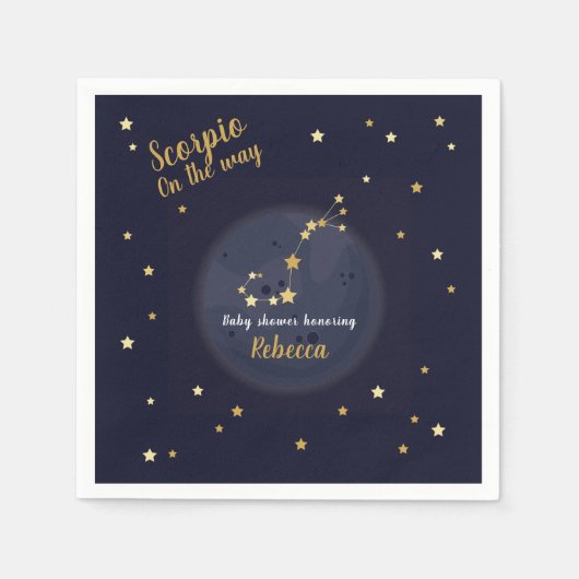 Babydusche Serviette (Vorderseite)