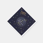 Babydusche Serviette (Ecke)