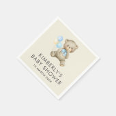 Babydusche Serviette (Ecke)