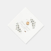 Babydusche Serviette (Ecke)