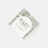 Babydusche Serviette (Ecke)