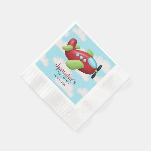 Babydusche Serviette (Ecke)