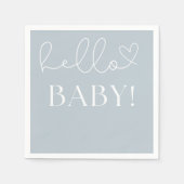 Babydusche Serviette (Vorderseite)