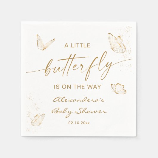 Babydusche Serviette (Vorderseite)