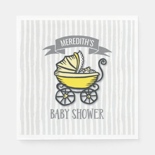 Babydusche Serviette (Vorderseite)