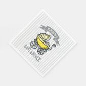 Babydusche Serviette (Ecke)