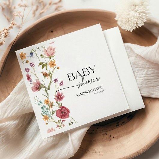 Babydusche Serviette