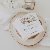 Babydusche Serviette