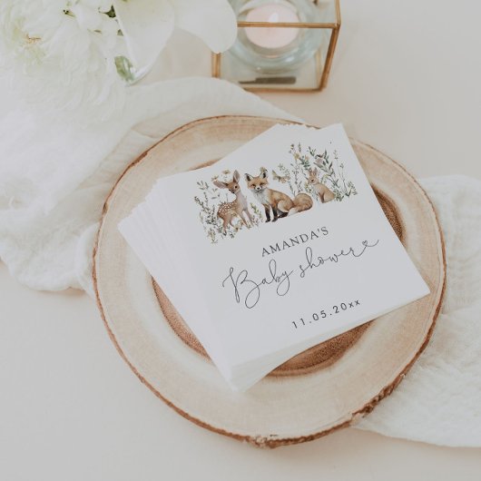 Babydusche Serviette