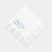 Babydusche Serviette (Ecke)