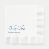 Babydusche Serviette (Vorderseite)