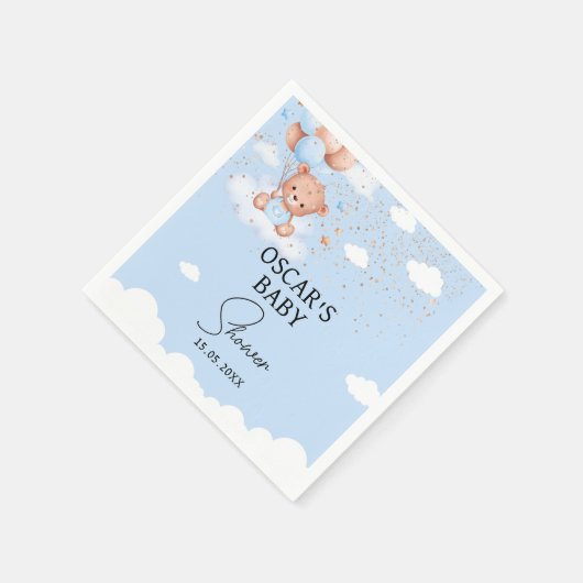 Babydusche Serviette (Ecke)