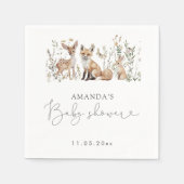 Babydusche Serviette (Vorderseite)