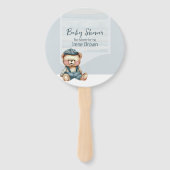 Babydusche Set von Fans Fächer (Rückseite)