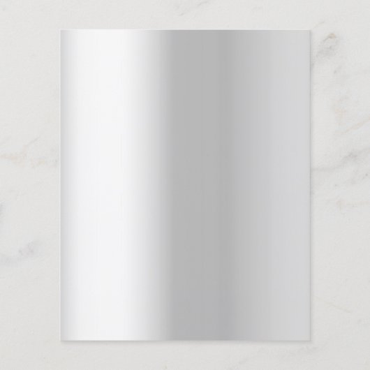 Babydusche Silber-Eukalyptus-Haushaltseinladung (Rückseite)