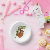 Babydusche Sloth Themenabend Teller (Party)
