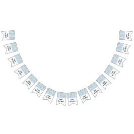 Babydusche "Snips and Snails", Frack-Banner Wimpelkette