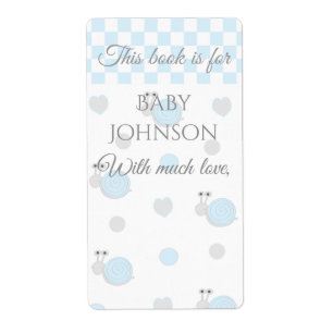 Babydusche "Snips & Snails" Buchzeichen Blatt 8