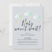 Babydusche, Sprinkle-Stornierungskarte Einladung (Vorderseite)