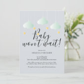 Babydusche, Sprinkle-Stornierungskarte Einladung (Stehend Vorderseite)