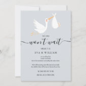 Babydusche, Sprinkle-Stornierungskarte Einladung (Vorderseite)