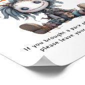 Babydusche Spuk Village Windelwanne Poster (Ecke)