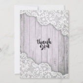 Babydusche Sweet Little Twin Girls Lace Sonnenblum Einladung (Rückseite)