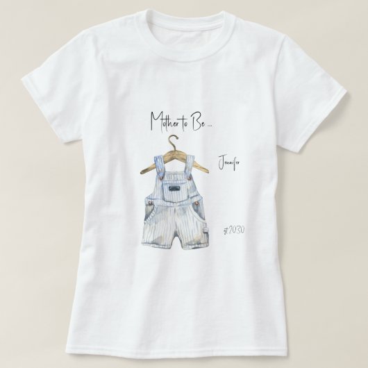 Babydusche T - Shirt (Design vorne)