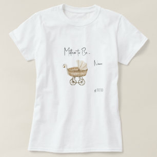Babydusche-T - Shirt von Mutter zu Vintag
