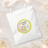 Babydusche, Tasche, Schale in einem Baum, Rosa, Gr Geschenktütchen (Ausgeschnitten)
