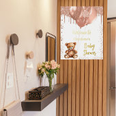 Babydusche Teddy Bärenballon Foliendrucke