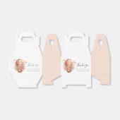 Babydusche Teddy Hot Air Ballon Soft Pink Geschenkschachtel (Ungefaltet)