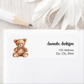 Babydusche Teddybär Rücksendeadresse (Insitu)