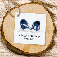 Babydusche, Teebecher, Blue Baby Schuhe