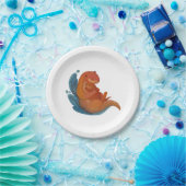 Babydusche Teller zum Thema Meeresotter (Party)