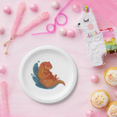 Babydusche Teller zum Thema Meeresotter (Party)