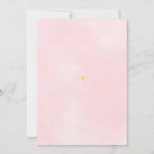 Babydusche über große Entfernungen mit E-Mail Mädc Einladung (Rückseite)