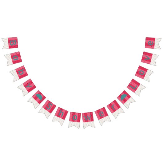 Babydusche "Umbrella Watermelon" Wimpelkette (Alle)