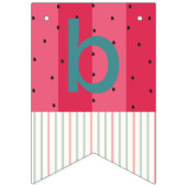 Babydusche "Umbrella Watermelon" Wimpelkette (Dritte Fahne)