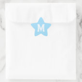 Babydusche-Umschlag-Fertiger des Star Monogram Jun Stern-Aufkleber (Tasche)