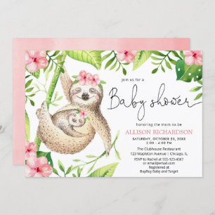 Babydusche und Babydusche Einladung