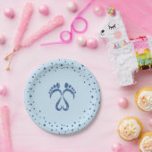 Babydusche und Geburtstagsplatte Pappteller (Party)