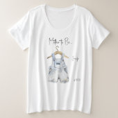 Babydusche und T - Shirt (Design vorne)