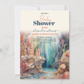 Babydusche unter dem Meer Einladung (Vorderseite)