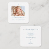 Babydusche Vielen Dank, dass Sie DIY Color Script Mitteilungskarte (Vorne/Hinten)