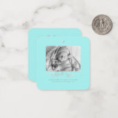 Babydusche Vielen Dank, dass Sie DIY Color Script Mitteilungskarte (Vorderseite/Rückseite Beispiel)