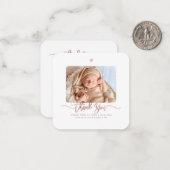 Babydusche Vielen Dank, dass Sie DIY Color Script Mitteilungskarte (Vorderseite/Rückseite Beispiel)