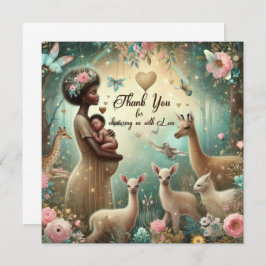 Babydusche Vielen Dank Karten Duschen mit Liebe